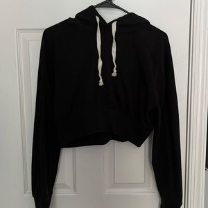 Women's Forever 21 Crop Hoodie Size L